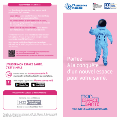 Flyer Mon espace santé