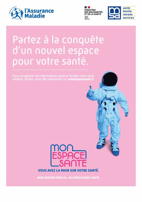 Affiche Mon espace santé