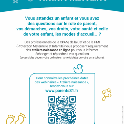 Affiche A3 Atelier Naissance