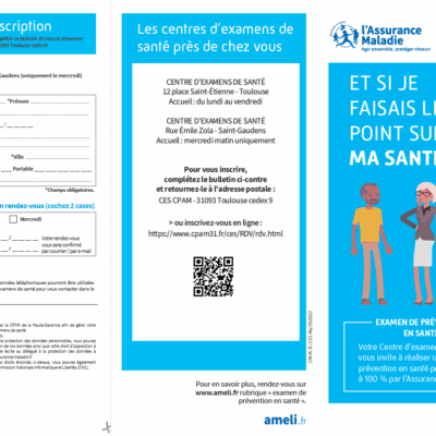 CES : Flyer jeune retraité