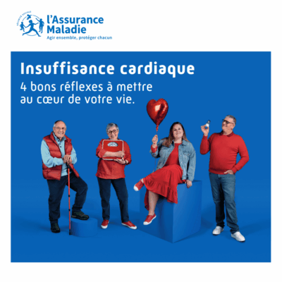 Livret Insuffisance cardiaque « Les 4 bons réflexes à mettre au cœur de votre vie »