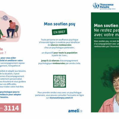 Flyer Mon soutien psy