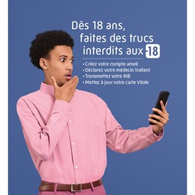 Flyer information accès aux droits étudiants français