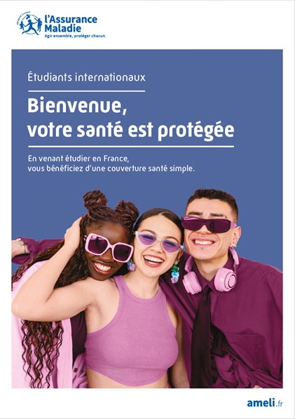 Flyer information accès aux droits étudiants étrangers - FR