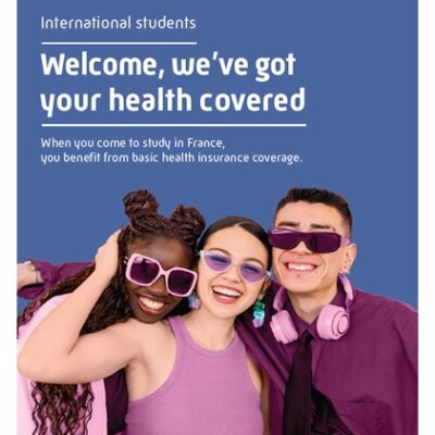 Flyer information accès aux droits étudiants étrangers – ENG