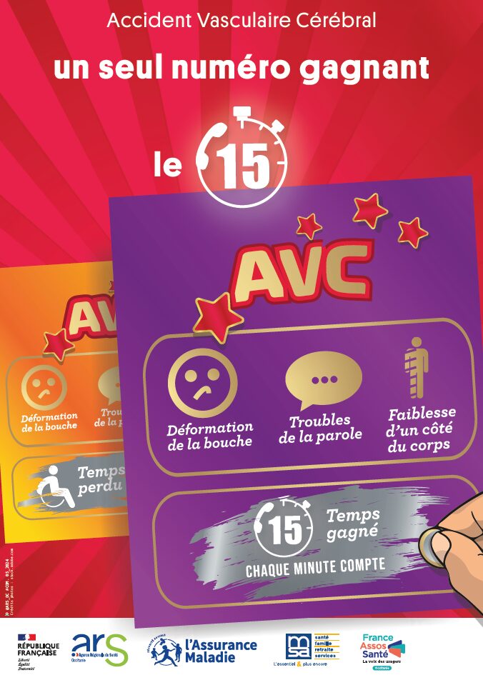 Affiche AVC : un seul numéro gagnant, le 15