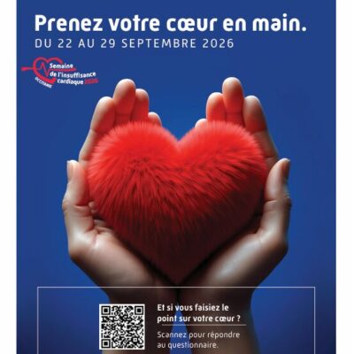Flyer Insuffisance cardiaque 2026 « Prenez votre santé en main »