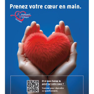 Flyer Insuffisance cardiaque 2026 « Prenez votre santé en main »